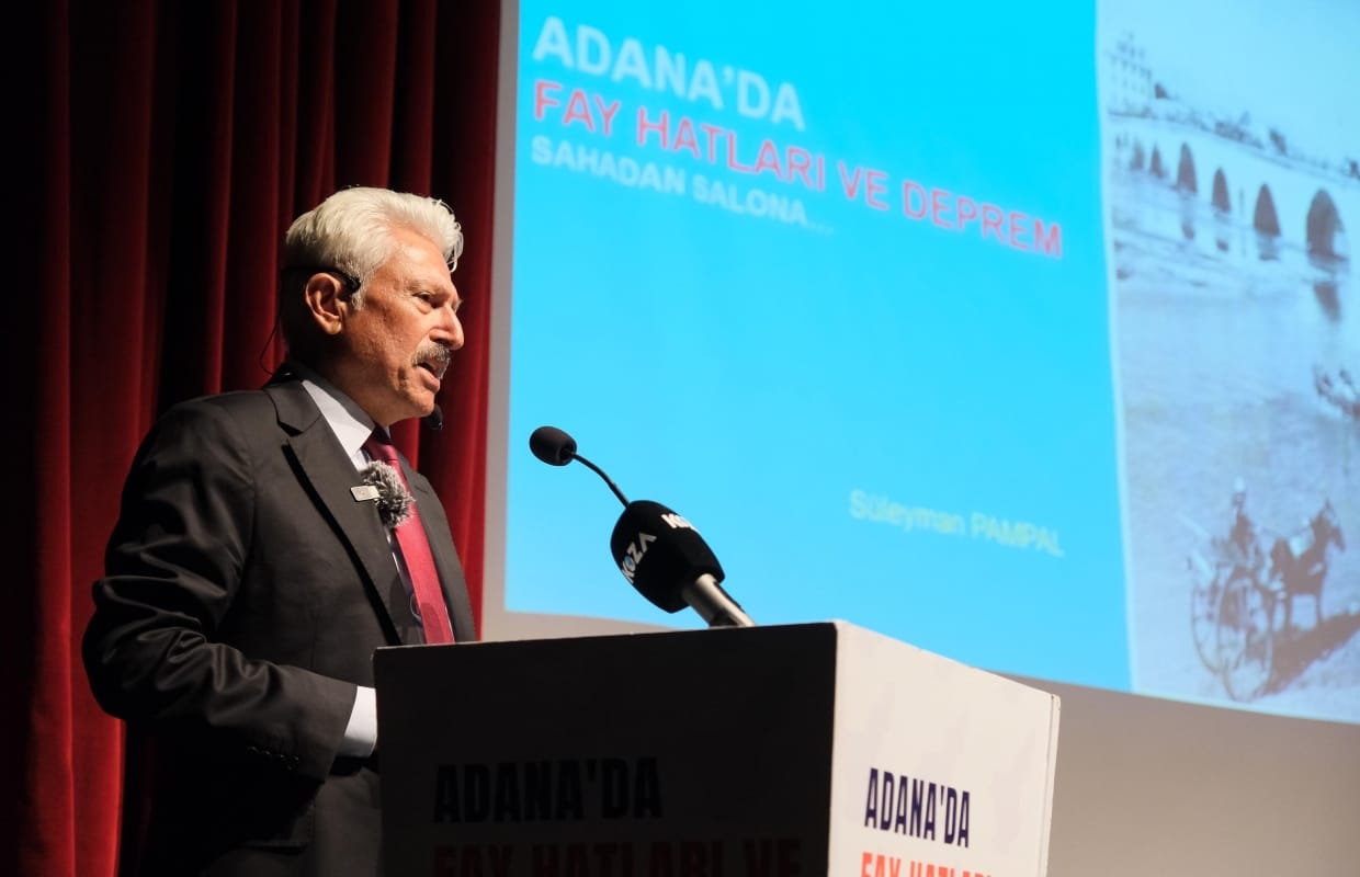 Prof. Dr. Süleyman Pampal, Deprem Riskini Adanalılarla Değerlendirdi